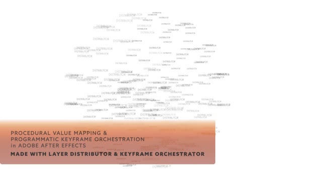 Layer Distributor for Adobe After Effects - includes Procedural Value Mapping by Mundane-Owl-561