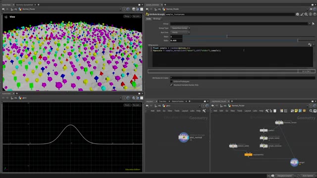 Learn to control randomness in houdini by alu3n