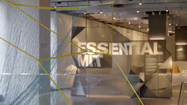 MIT museum video traces how janet echelman translates climate data into woven art by kat barandy I designboom