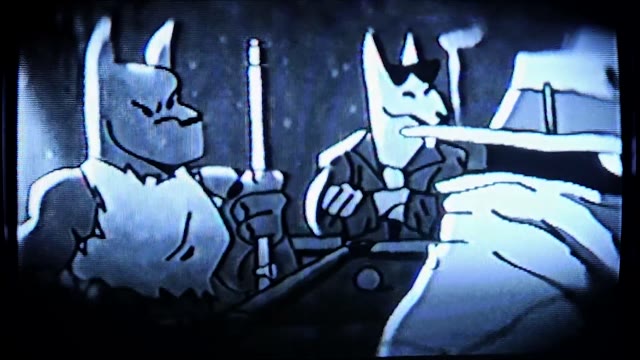 CRT recording of our latest reel intro! by /u/RandoBando_TV