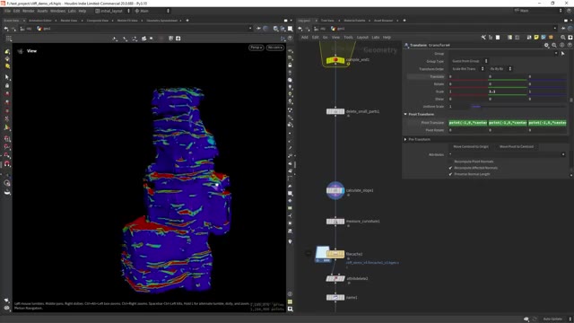 Tips for Creating and Texturing Cliffs Procedurally in Houdini by lesterbanks